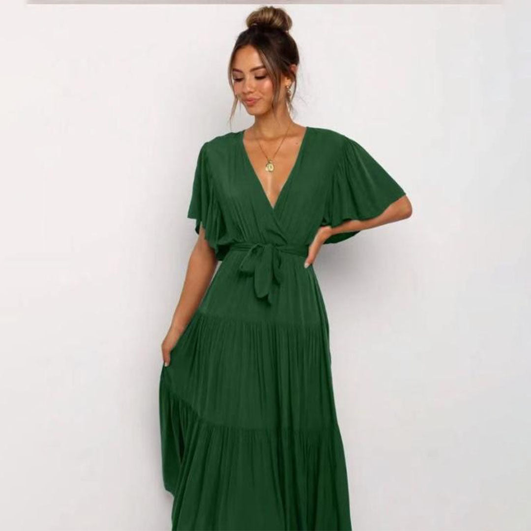 Brynlee - Casual Midi Dress for Women, Flattering Fit & Breathable Fabric-3