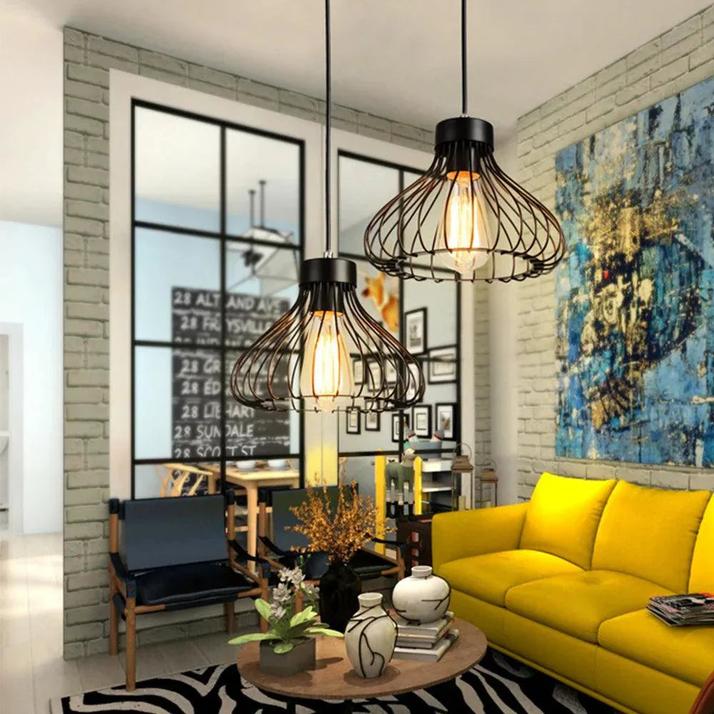 UrbanMetal - Stylowa Lampa Wisząca w Stylu Przemysłowym
