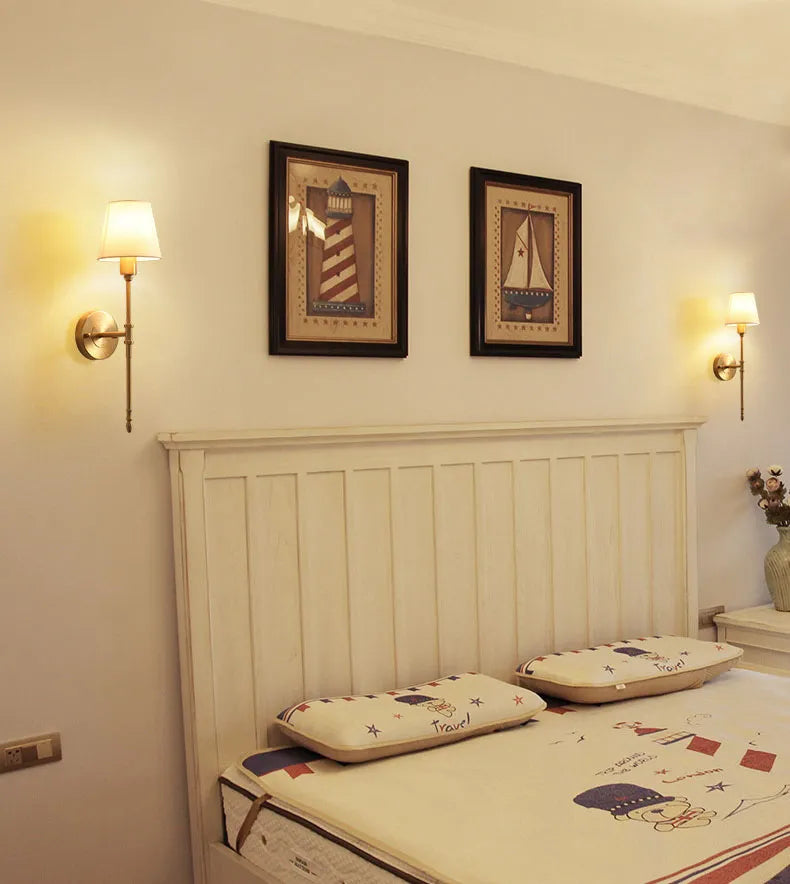 WarmCopper – Lampada da parete in rame elegante con luce soffusa