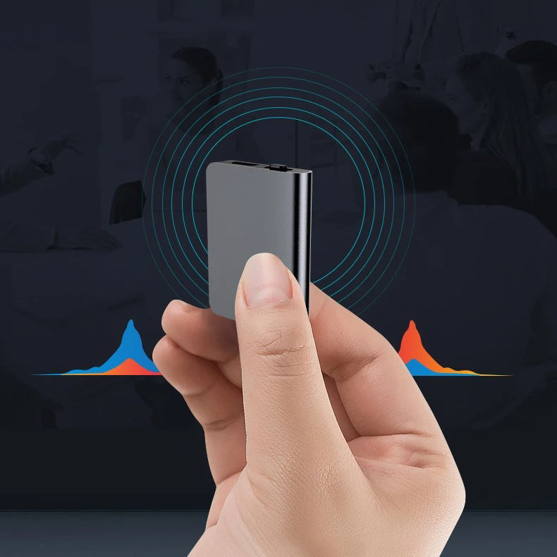 Mini Professional Spy Microphone Recorder – Ultra-Slim Design, 50 Hours Battery Life, High-Quality Sound for Discreet Audio Capture-3