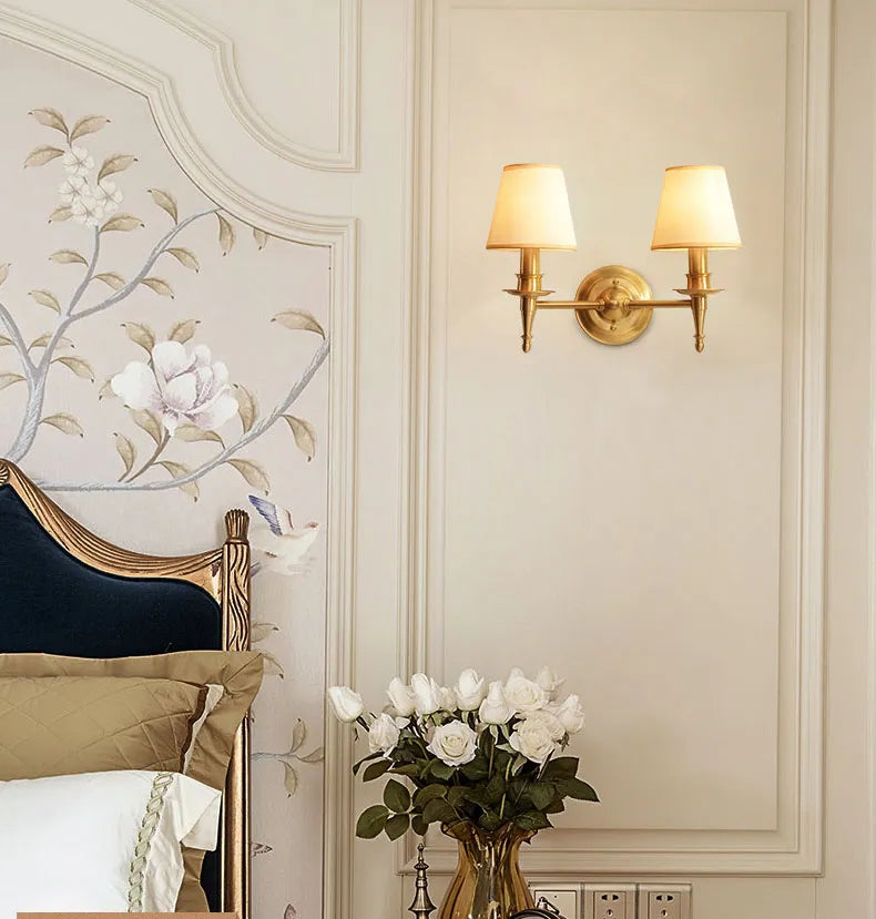 WarmCopper – Lampada da parete in rame elegante con luce soffusa