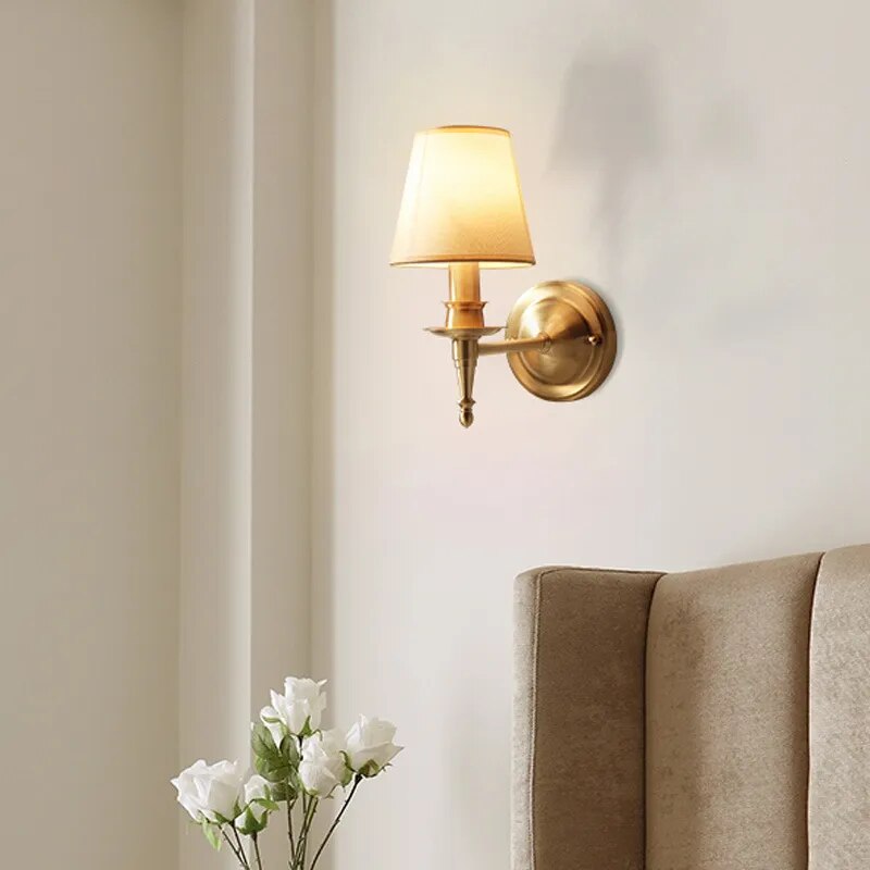WarmCopper – Lampada da parete in rame elegante con luce soffusa