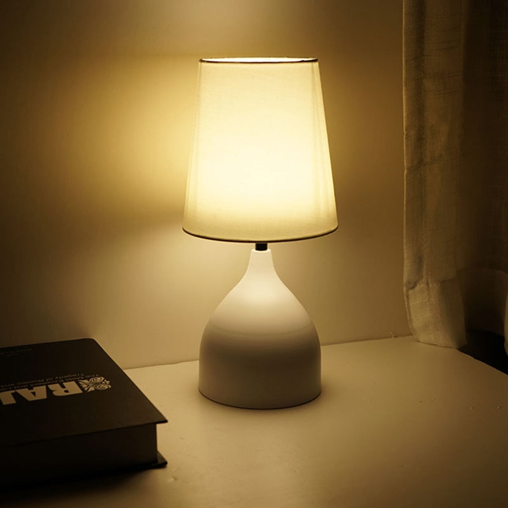 TrendyGlow – Contemporary LED Table Lamp for Bedroom Ambiance