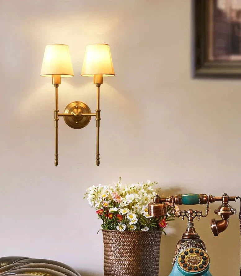 WarmCopper – Lampada da parete in rame elegante con luce soffusa