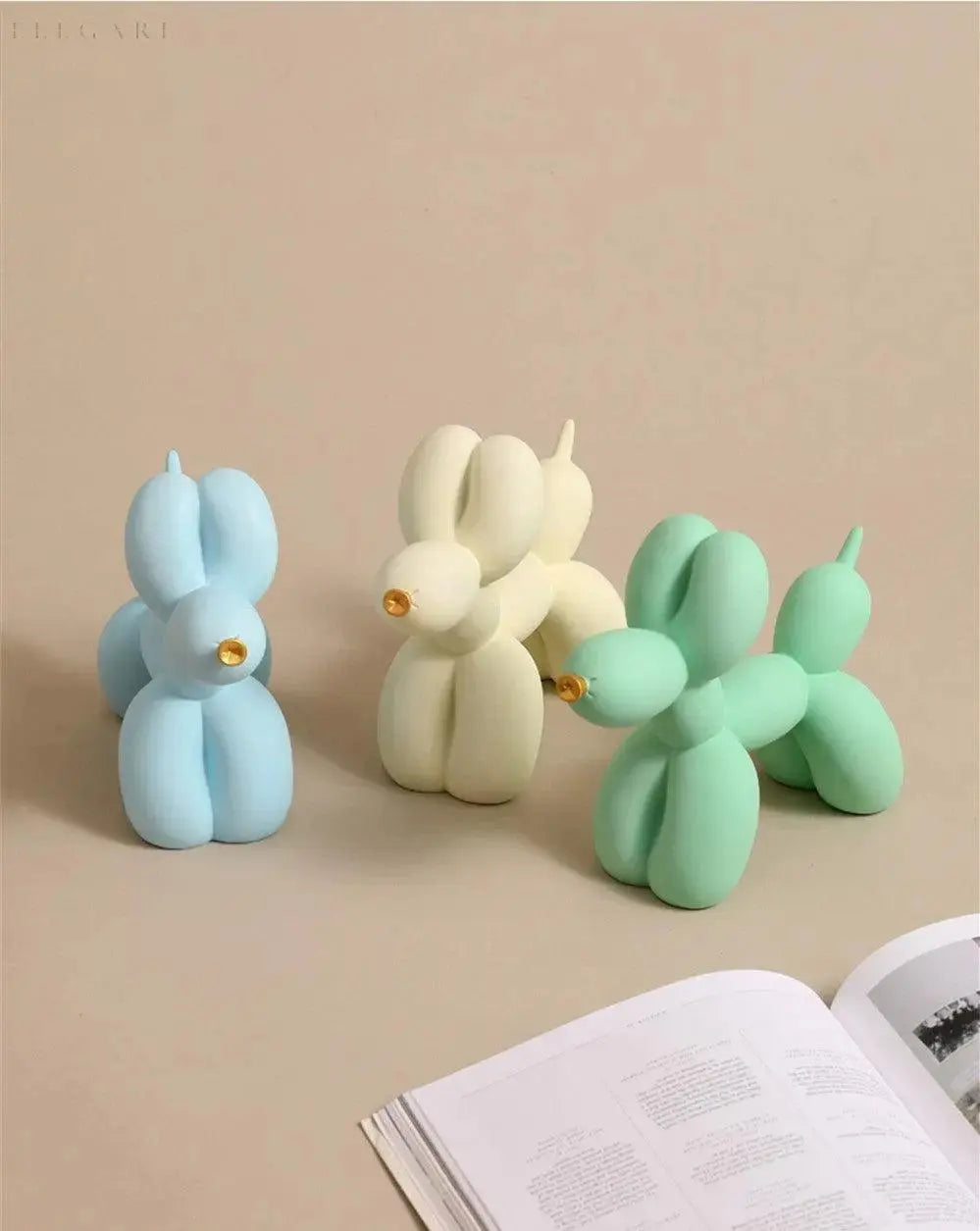 PuffGlow - Golden Snout Balloon Sculpture