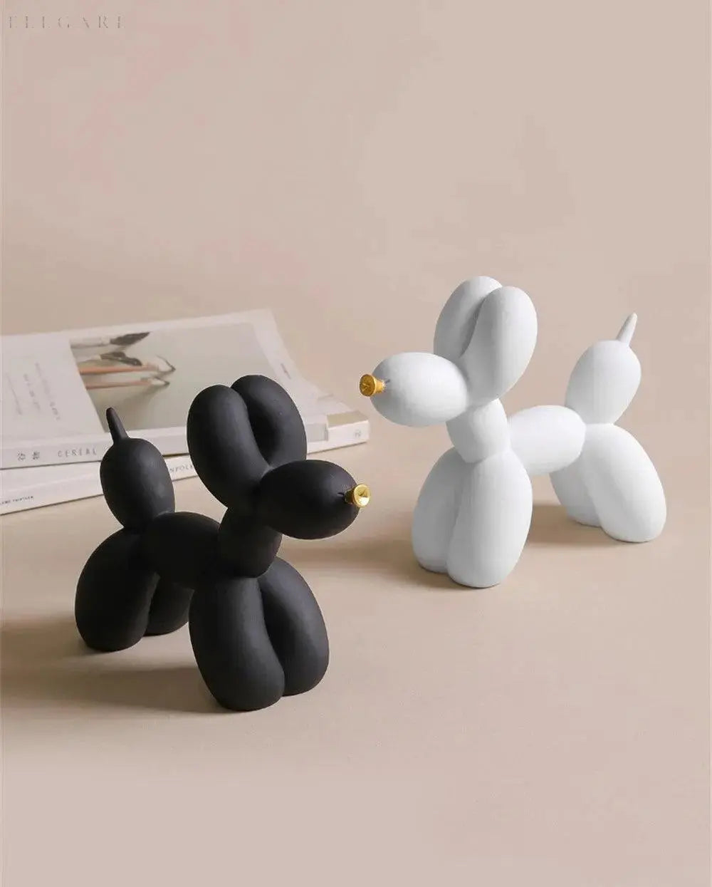 PuffGlow - Golden Snout Balloon Sculpture