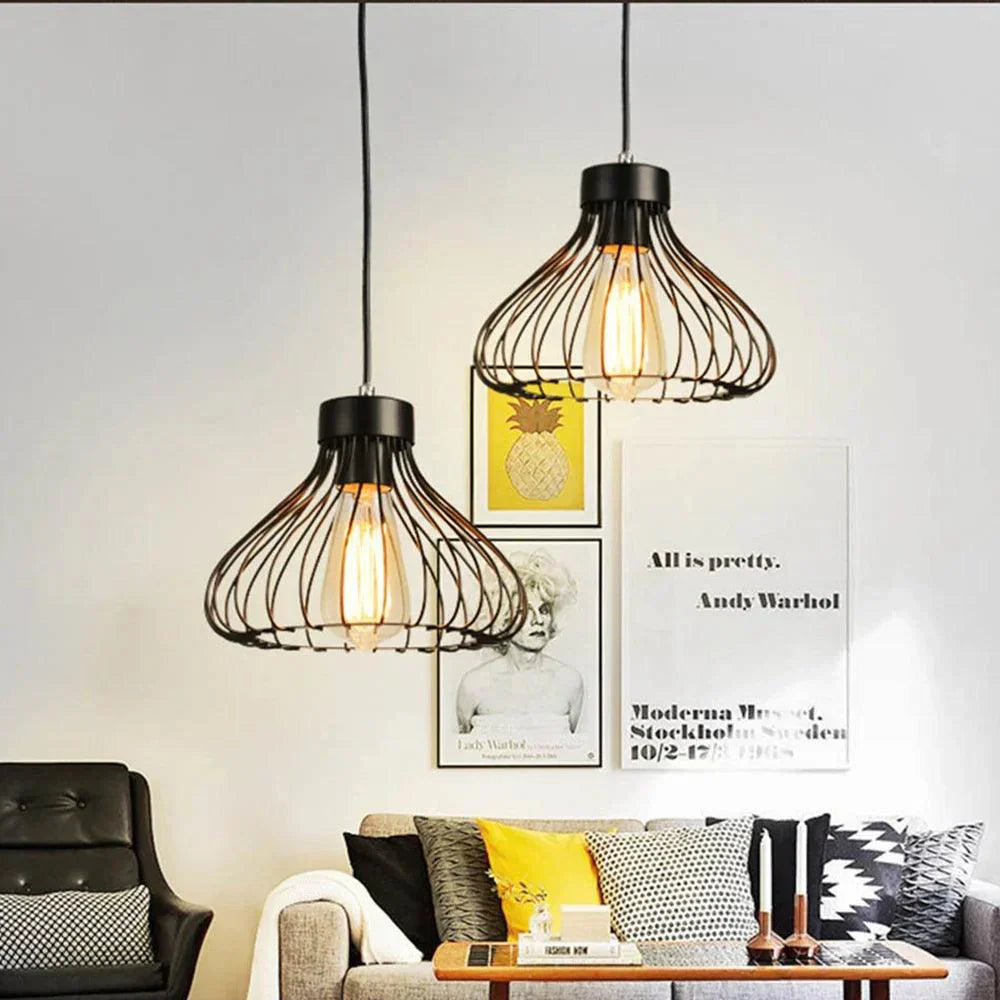 UrbanMetal - Stylowa Lampa Wisząca w Stylu Przemysłowym