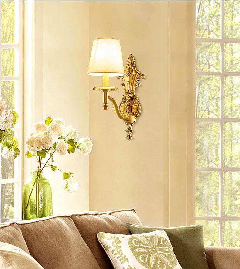 WarmCopper – Lampada da parete in rame elegante con luce soffusa