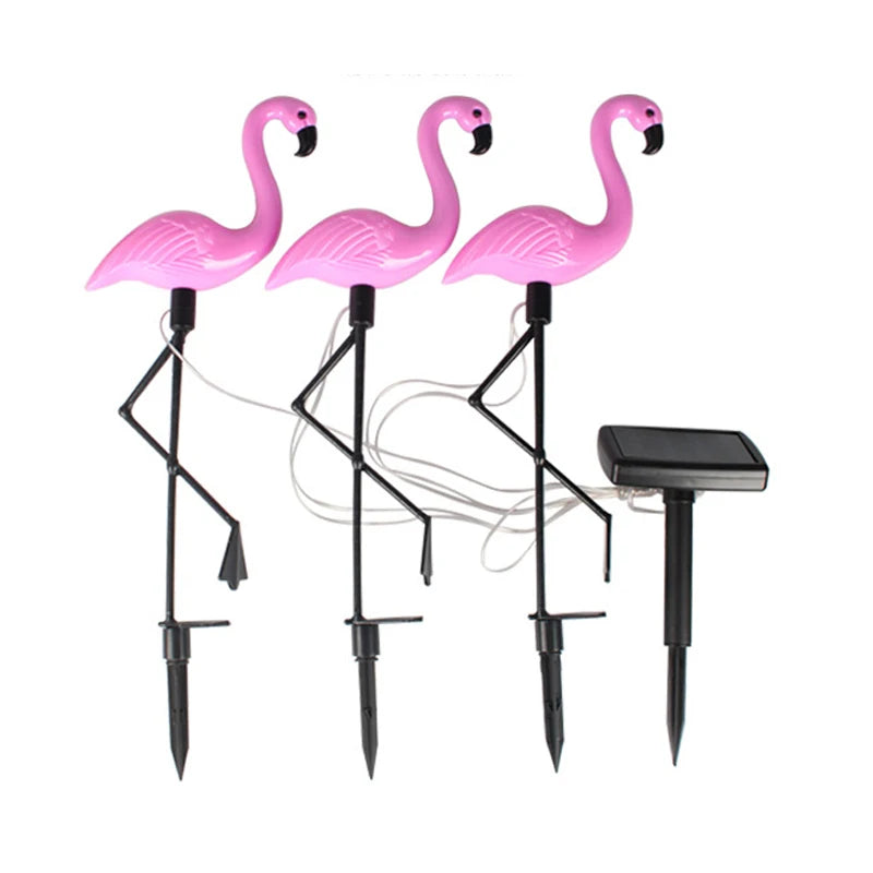 Variant image for Solar Garden Flamingo Light - Eco-Friendly Solar Powered Outdoor Decoration-2