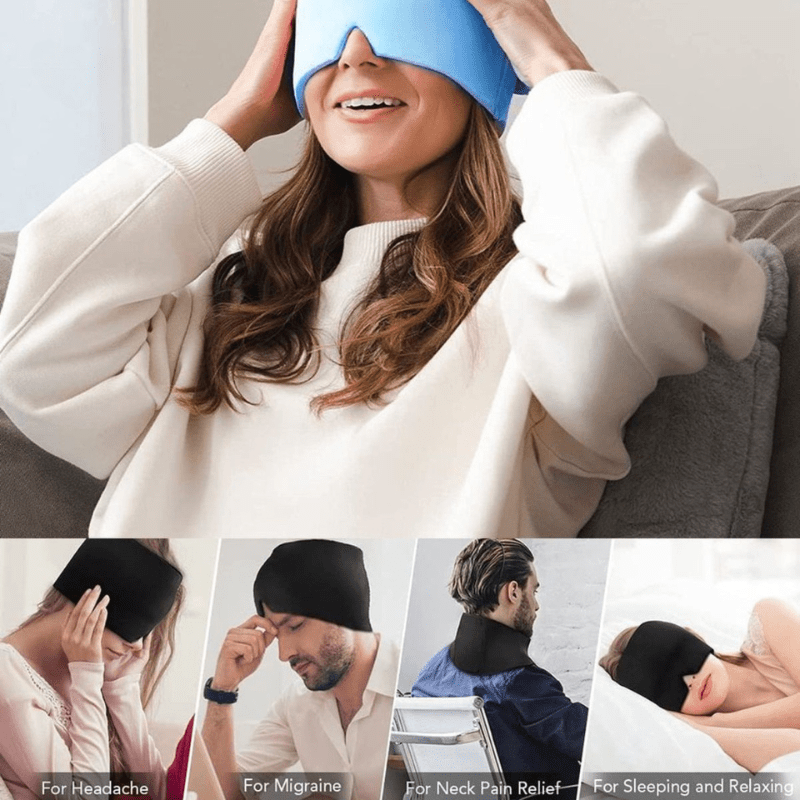 Head Relief – Migraine & Headache Mask with Cold & Heat Therapy 5