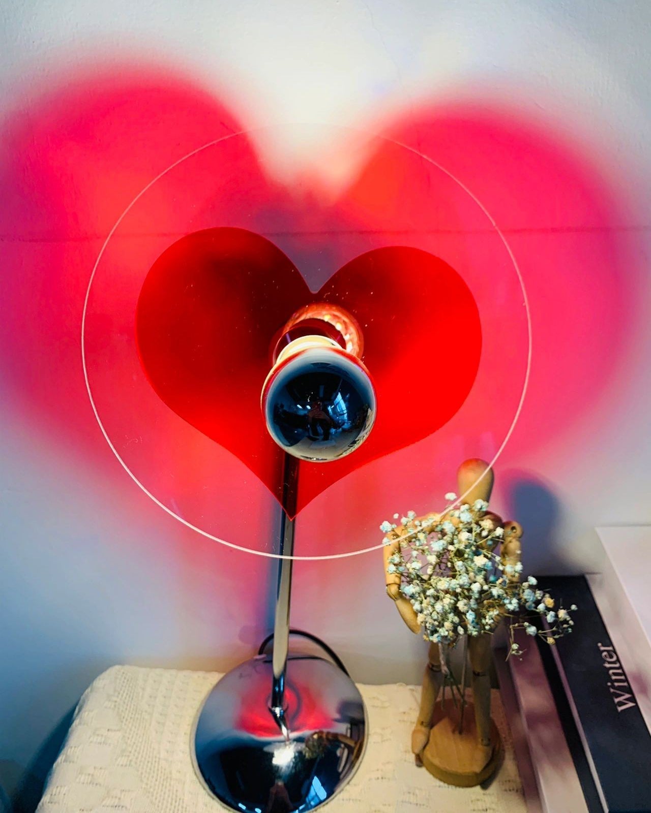 LoveGlow – Lampada da Tavolo Elegante con LED Ricaricabile
