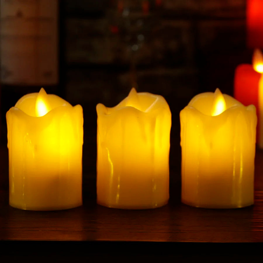 CelebrationGlow - Safe LED Candles for Any Event