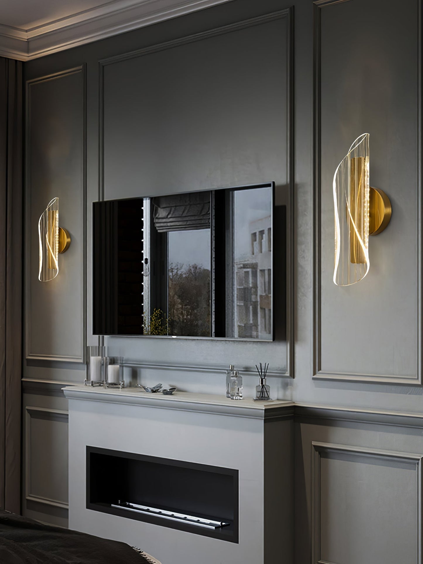 CrystalAura – Applique a cristallo scintillante per un tocco glamour