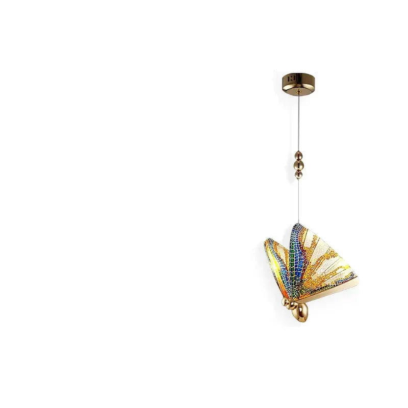 FlutterGlow – Artistic Butterfly-Shaped Pendant Lamp