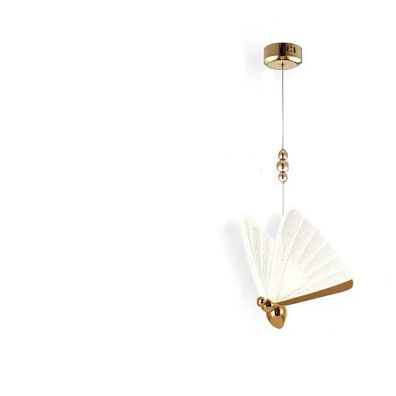 FlightGlow – Elegant Butterfly Pendant Light