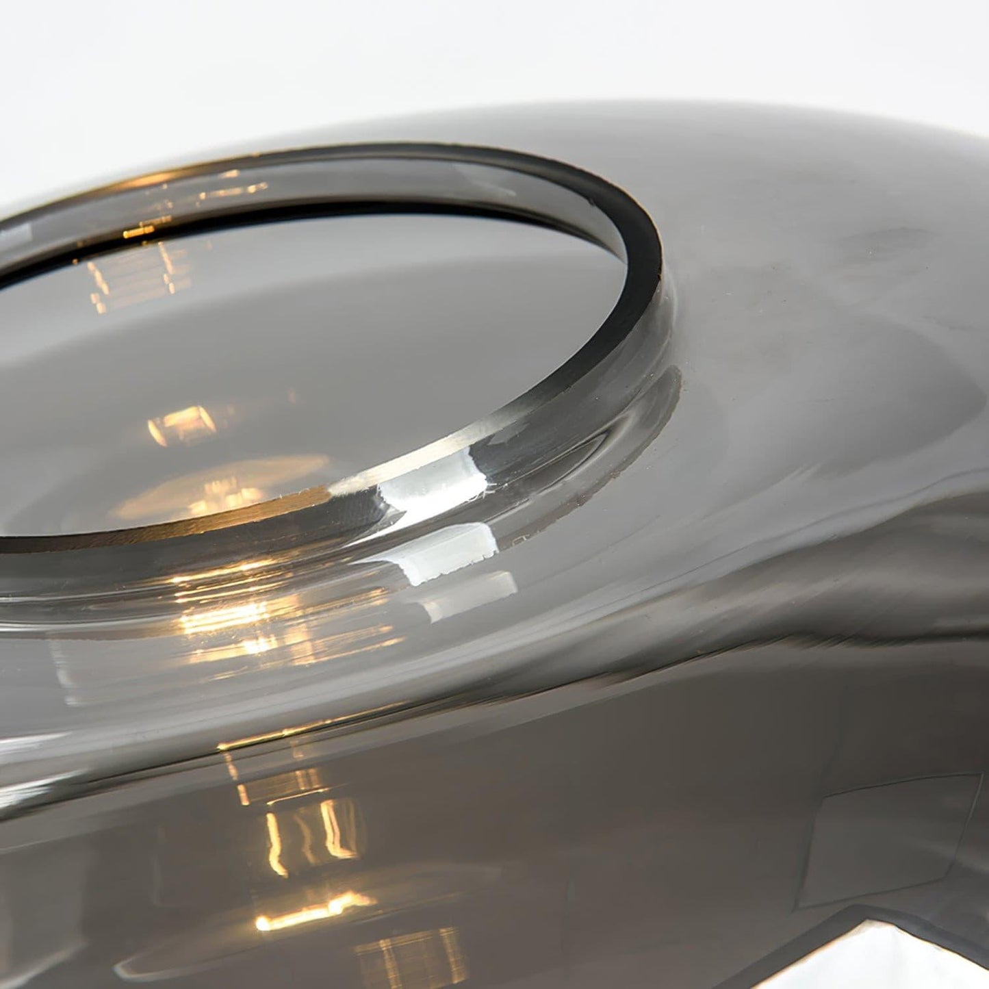GlowJar - LED Table Lamp with Glass Housing and Warm Glow