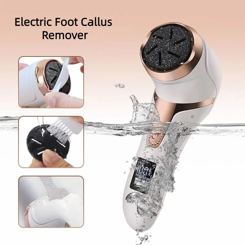 Kalluscare foot care device – rechargeable callus remover for silky soft feet 1