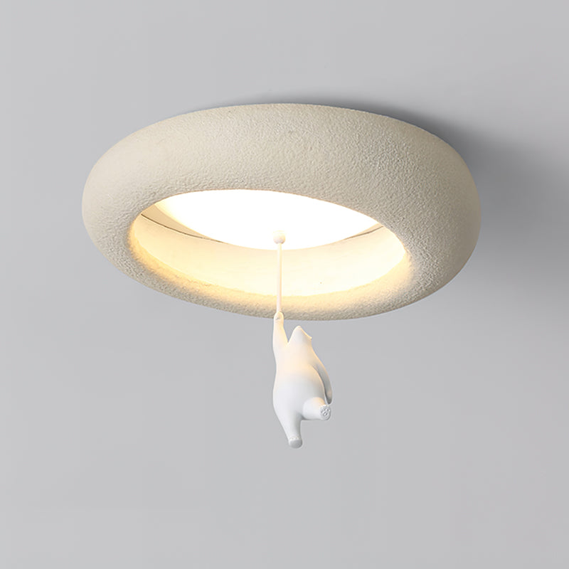LuxePanda - Ceiling Light with Bear Design and Gentle Lighting