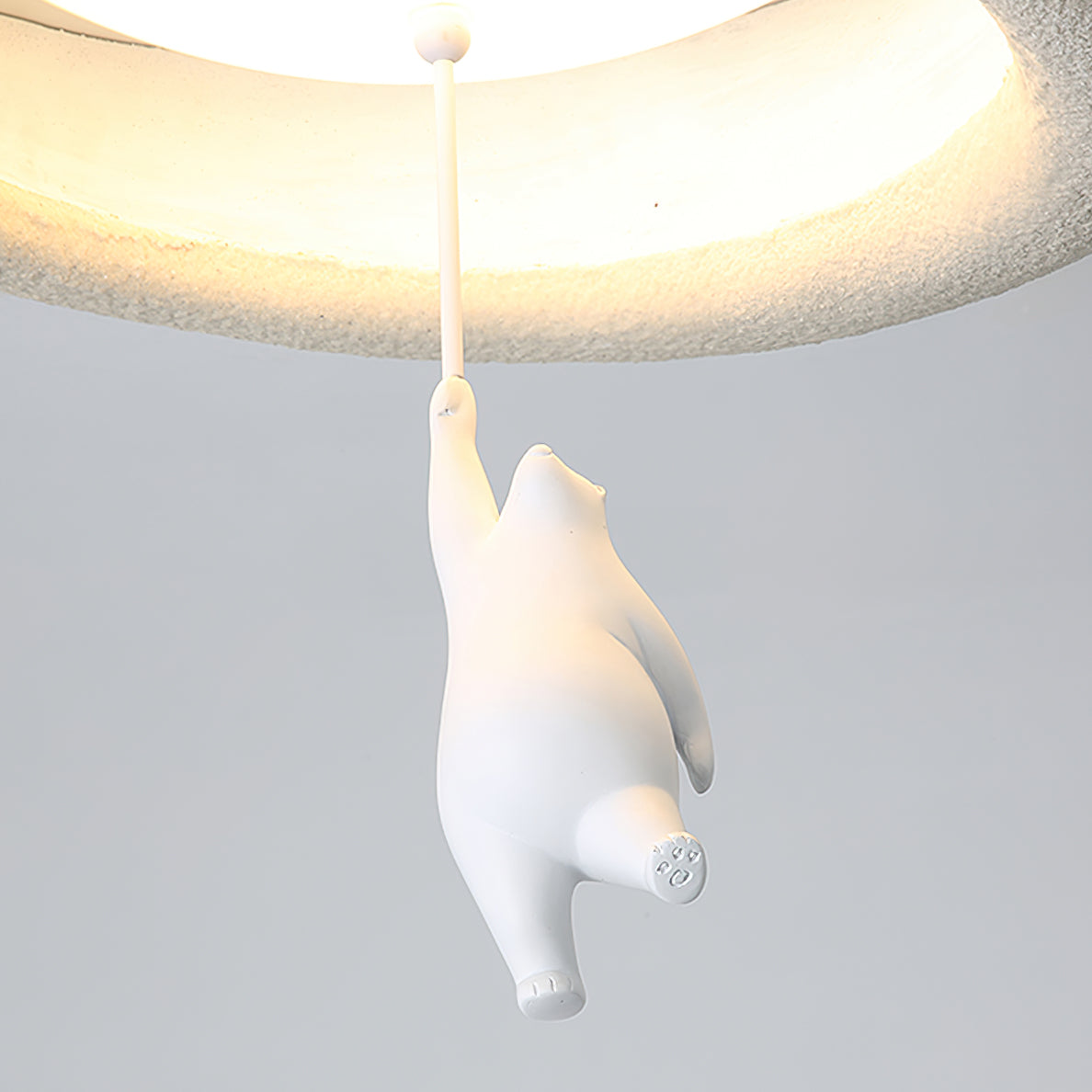LuxePanda - Ceiling Light with Bear Design and Gentle Lighting