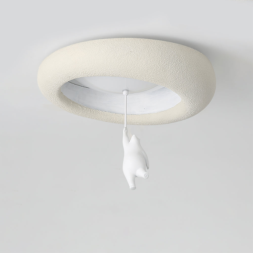LuxePanda - Ceiling Light with Bear Design and Gentle Lighting