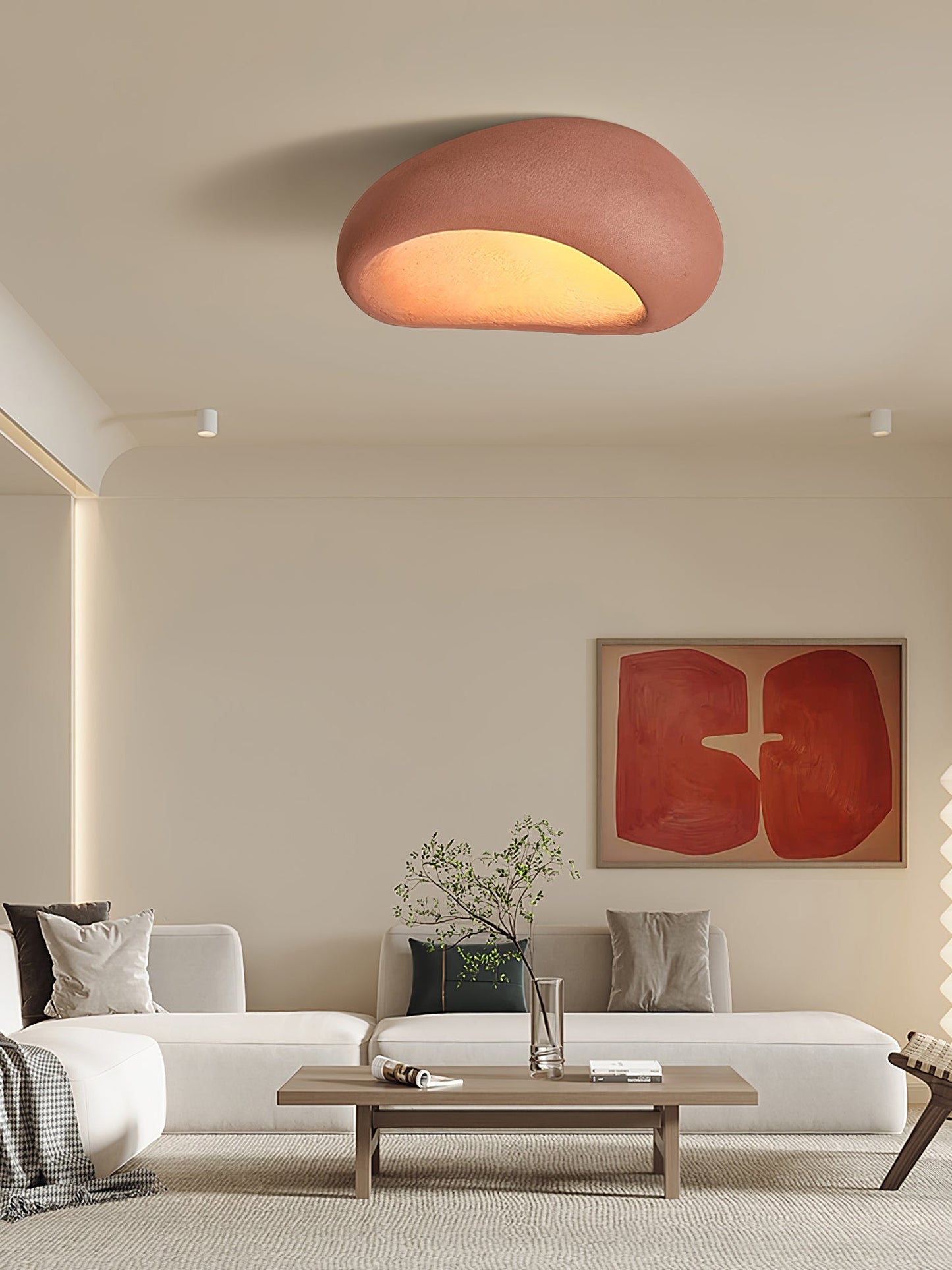 HeavenLuxe - Ceiling Light with Airy Cloud Design and Cozy Ambiance