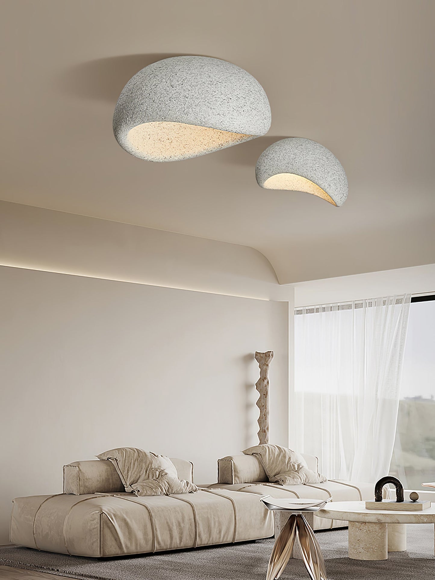HeavenLuxe - Ceiling Light with Airy Cloud Design and Cozy Ambiance