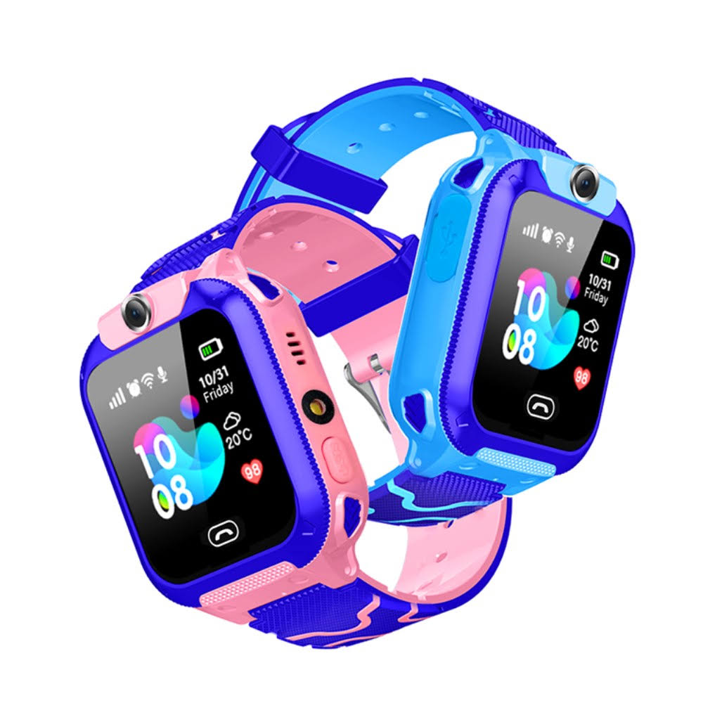 Kids Smartwatch with Camera and GPS Tracking – Red Waterproof Smartwatch for Ages 3-12 2