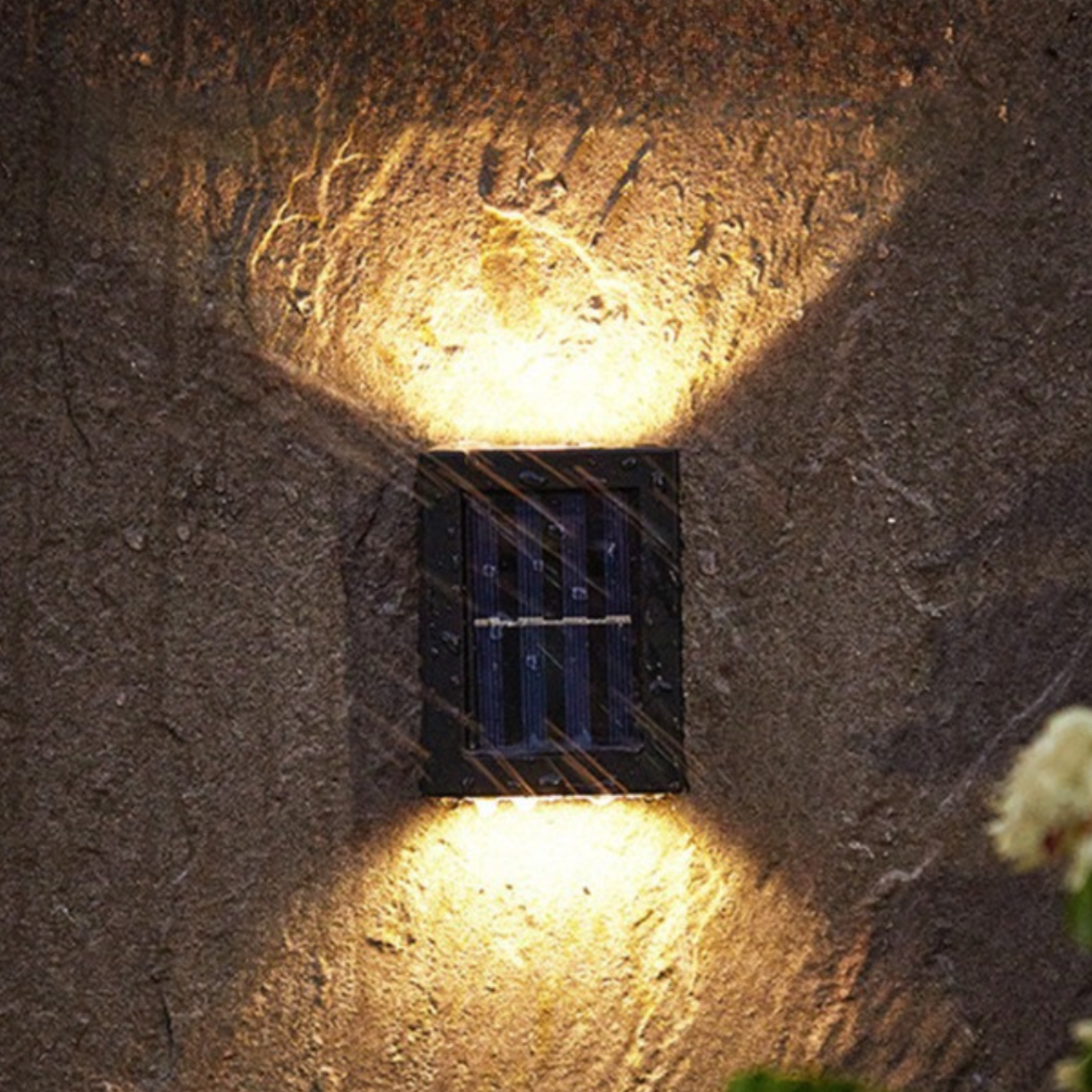 SolarGlow | Wireless LED Wall Lights for Efficient Outdoor Lighting