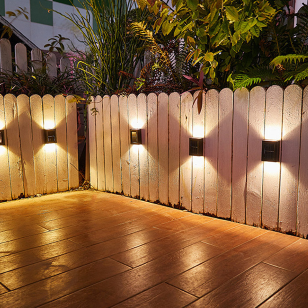 SolarGlow | Wireless LED Wall Lights for Efficient Outdoor Lighting
