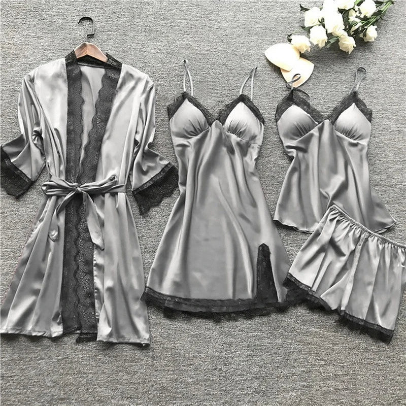 VelvetSlumber - Set di Pigiama Sofisticato per il Massimo Comfort Notturno