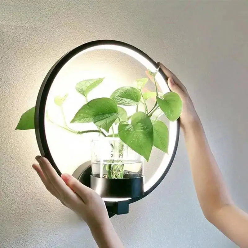 EcoLuma – Lámpara de Pared Fresca y Brillante para una Ambiencia Natural