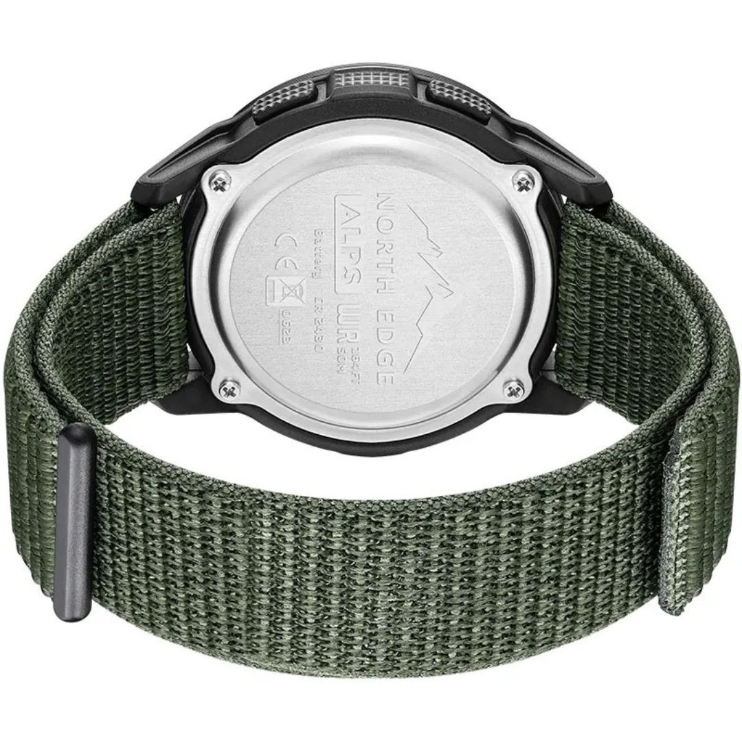 Lightweight Waterproof Adventure Watch with Carbon Fiber Design, GPS, Heart Rate Monitor, and Compass 5