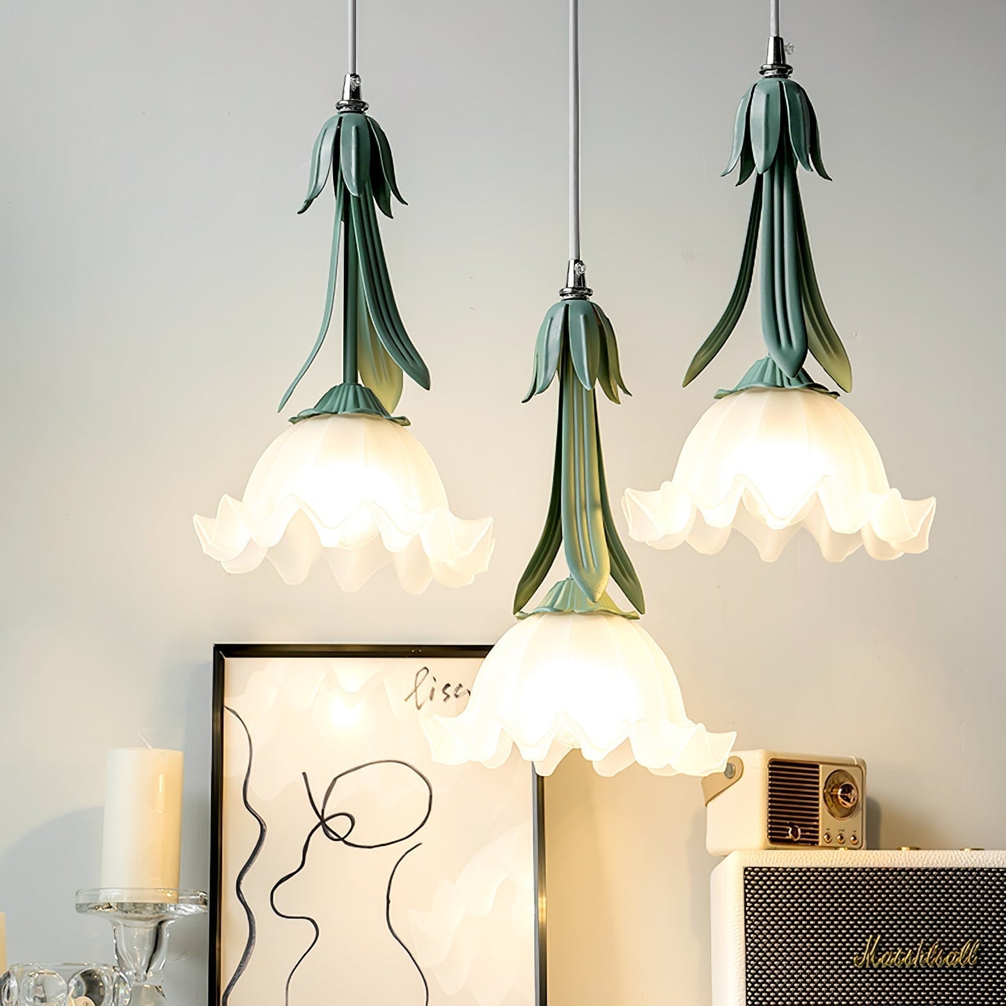PetalGrace - Pendant Light Inspired by Blooming Flowers