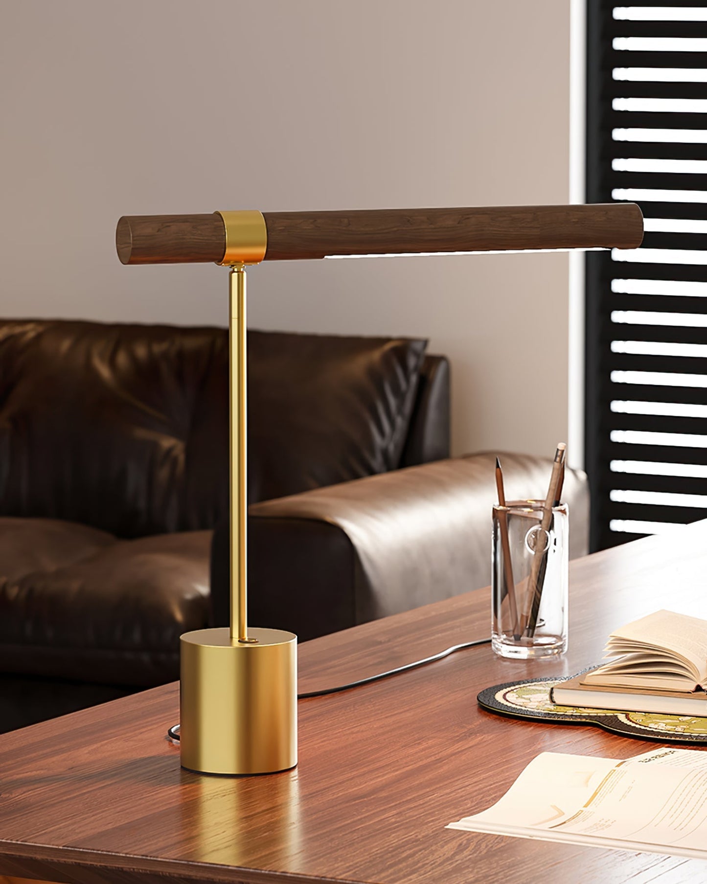 LinearGlow - Elegant Desk Lamp