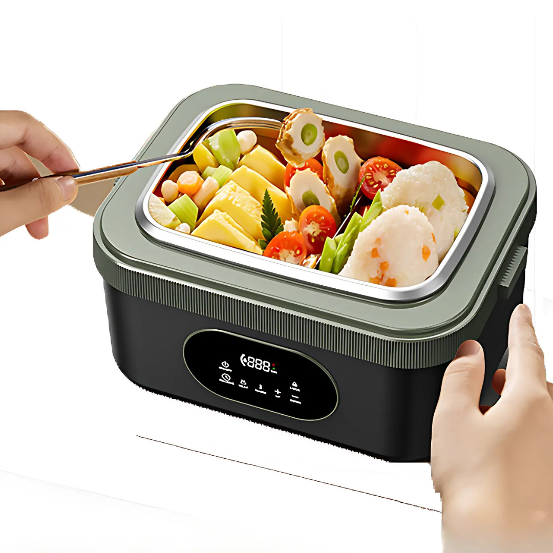 Lunch Box Stainless Steel Self Heating Portable 7