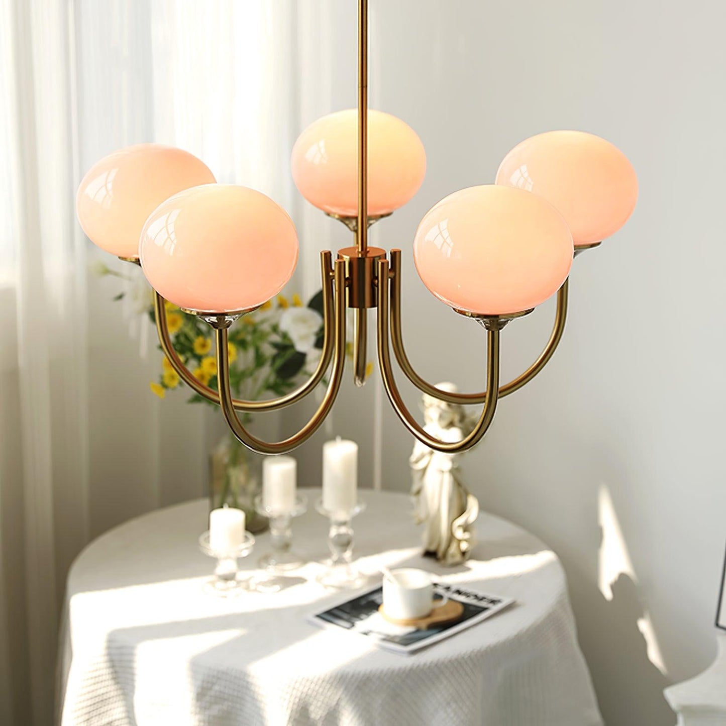 CloudBloom - Chic Marshmallow Light Fixture