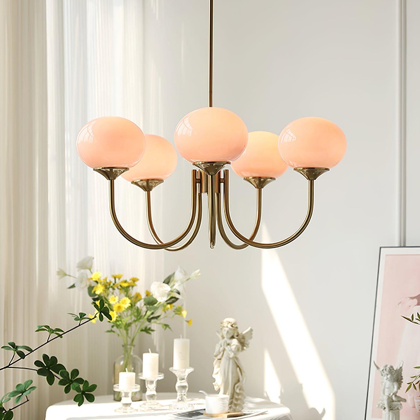 CloudBloom - Chic Marshmallow Light Fixture