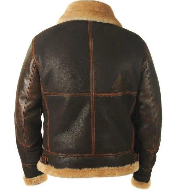 Men's Winter Jacket with Soft Faux Fur Lining – Casual Relaxed Fit Coats for Winter 2
