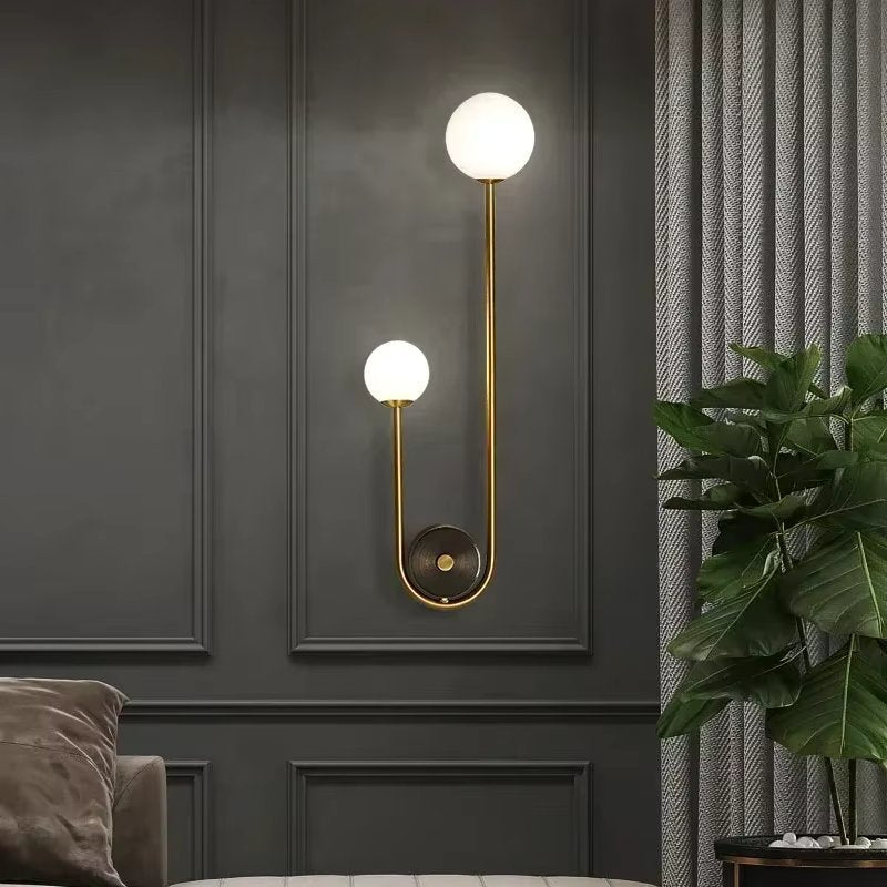MinimalHalo - Elegant Wall Light