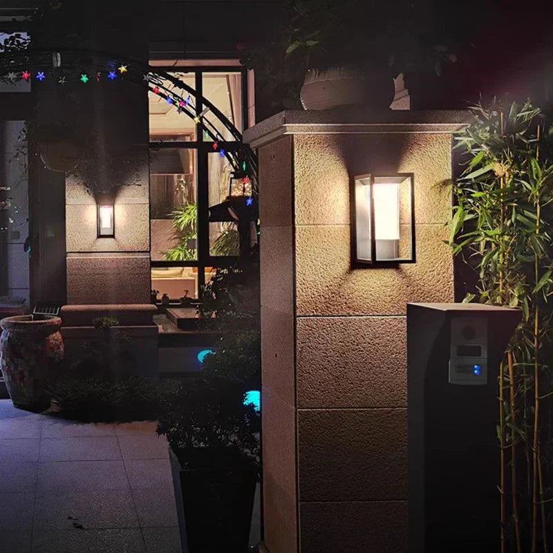 Stylish LED Outdoor Wall Lamp – Weather-Resistant, Energy-Efficient Light Fixture for Patios and Entrances-2