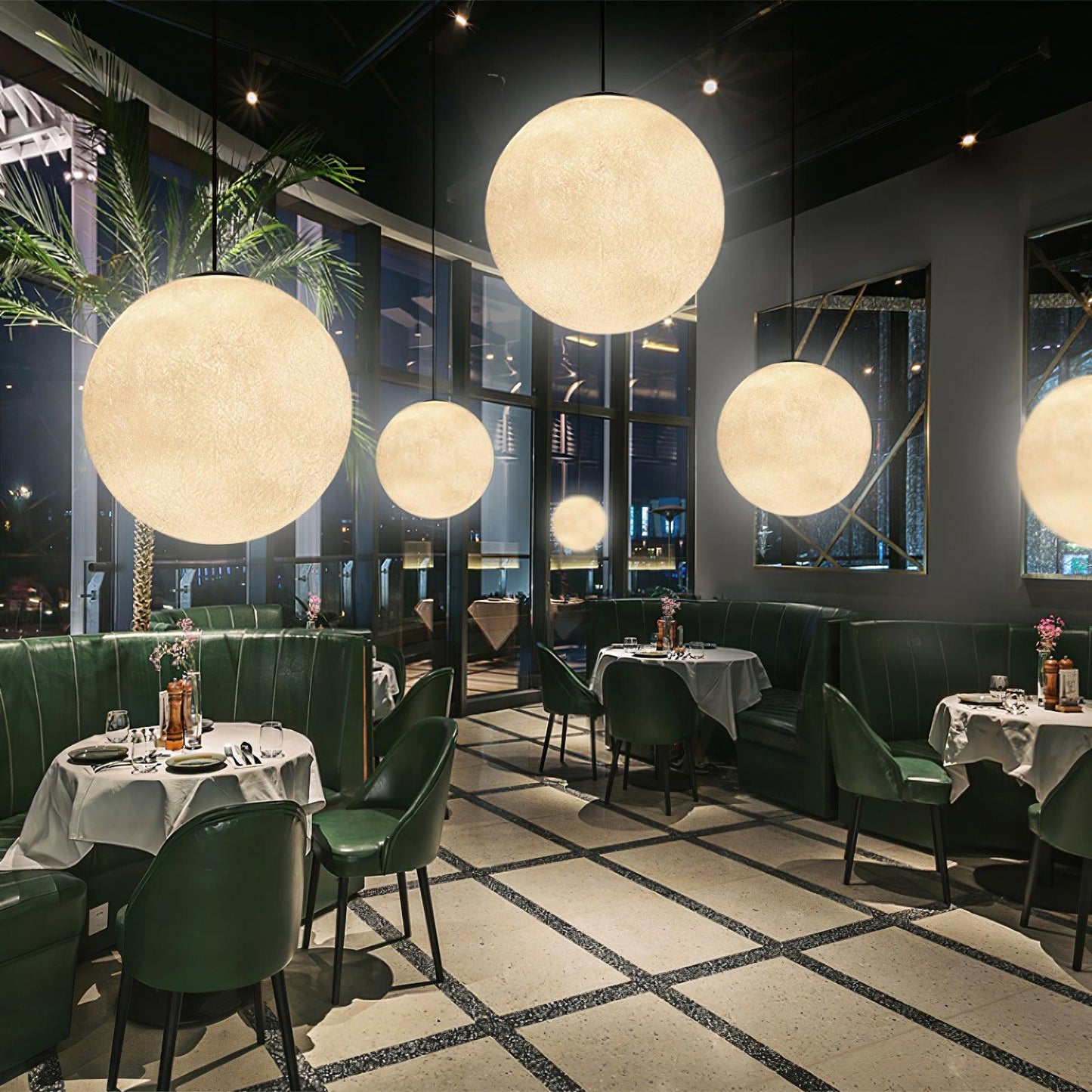 SilverMoon - Bright Pendant Light