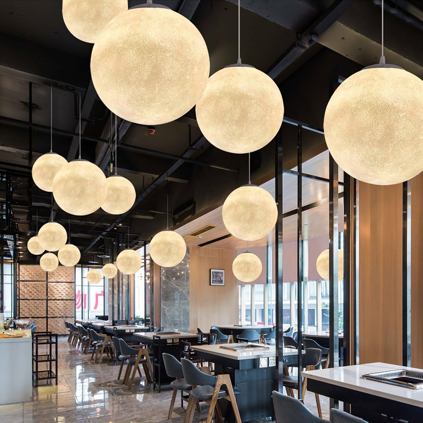 SilverMoon - Bright Pendant Light