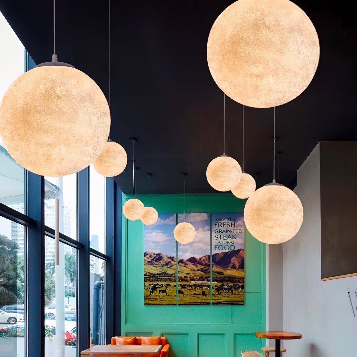 SilverMoon - Bright Pendant Light