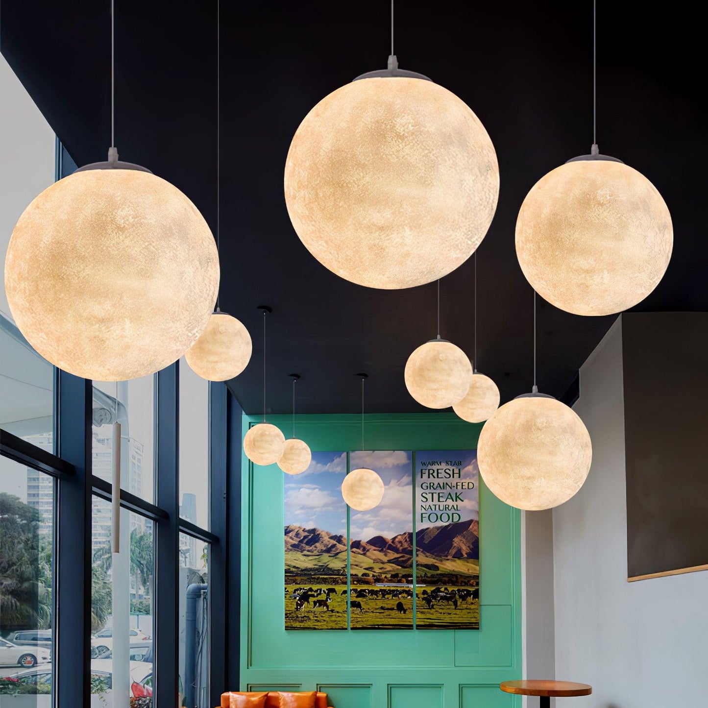 SilverMoon - Bright Pendant Light