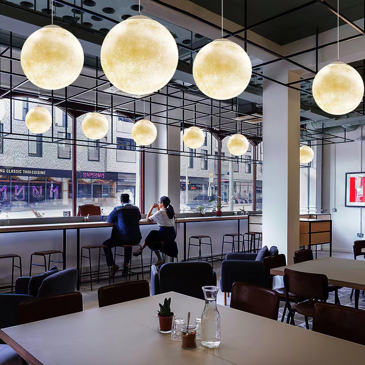SilverMoon - Bright Pendant Light
