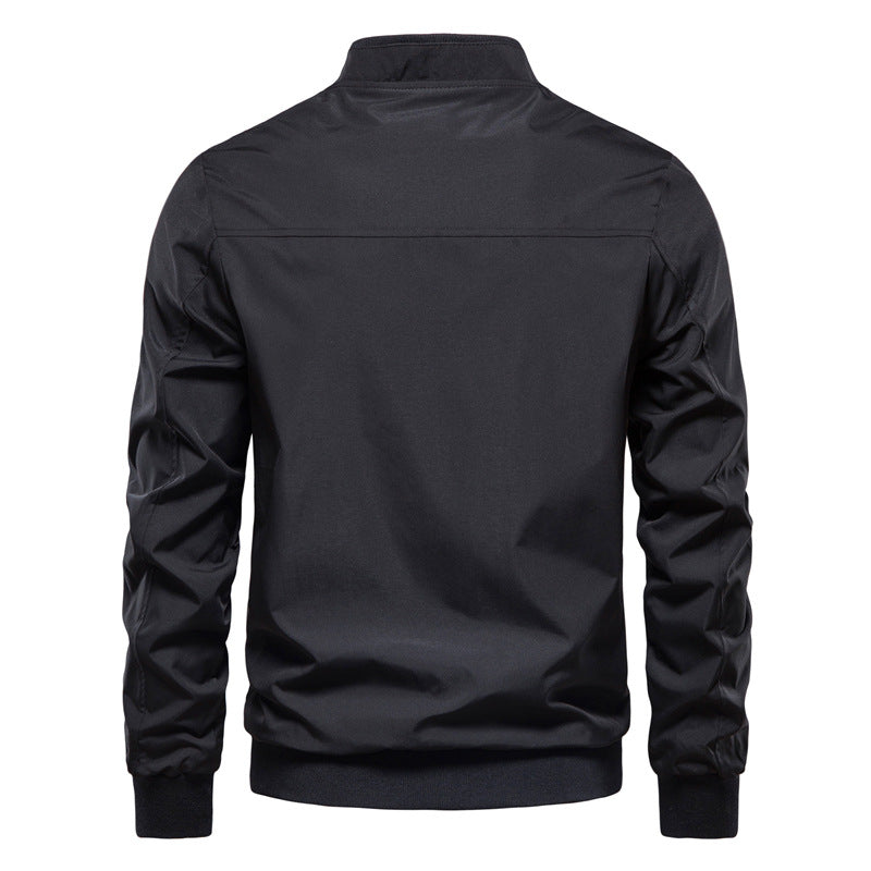 Niels | Men's mid-season jacket with stand-up collar 4