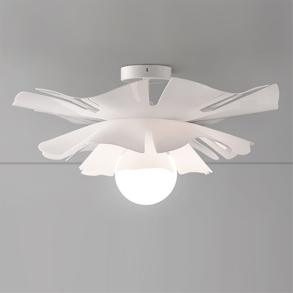 MoonlitBloom - Ceiling Lamp with Night Flowers and Warm Illumination