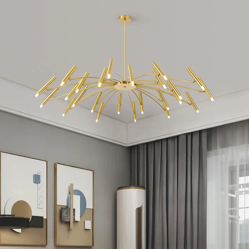 LuxeBeam - Elegant LED Chandelier