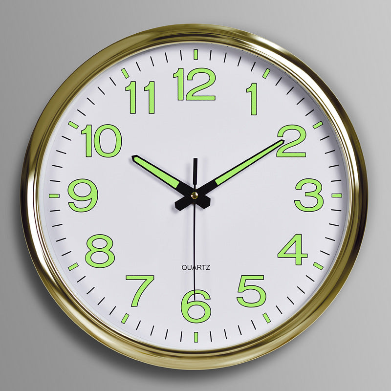 QuietLume - LED Wall Clock for Classrooms