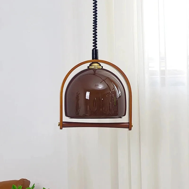 HoutLuxe - Bauhaus Geïnspireerde Pendellamp